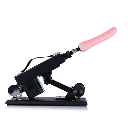 René Package Auxfun Basic Sex Machine Avec Dildo Et De Nombreux Extras