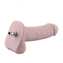 Dildo en silicone Taboo Toys avec QAC 18 cm de long diamètre 5 cm Blanc
