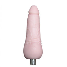 Dildo Anal avec Connecteur 3XLR Souple et Flexible pour Machine Sexuelle Auxfun Basic