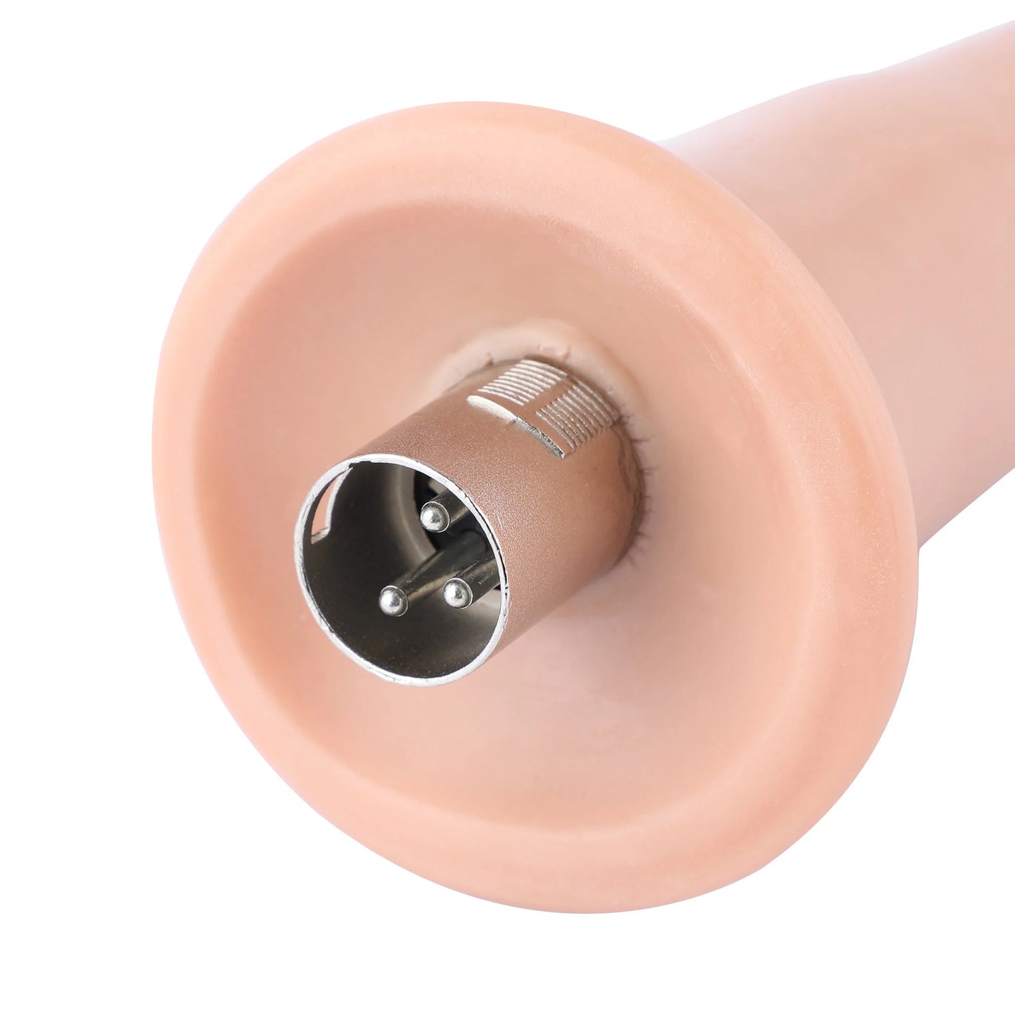 Dildo Anal Lisse 3XLR pour Machine Sexuelle de Base Auxfun Nu