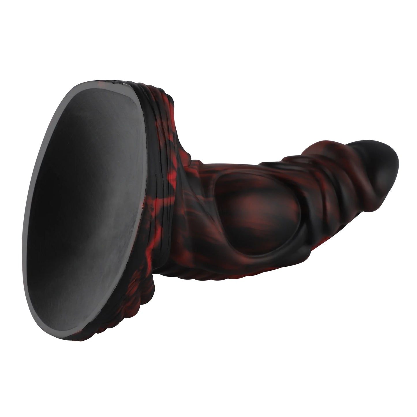 Wildolo Merman Ventouse Dildo 16 cm Noir | Jouet en silicone réaliste pour une stimulation intense et.