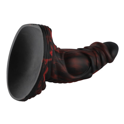 Wildolo Merman Ventouse Dildo 16 cm Noir | Jouet en silicone réaliste pour une stimulation intense et.