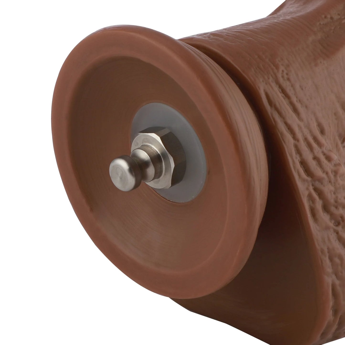 Dildo EZfunLok pour machine à sexe Auxfun Plus Marron 21 cm