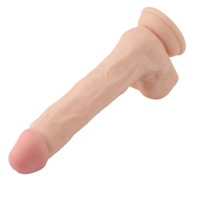 Dildo EZfunLok pour machine à sexe Auxfun Plus Beige 24 cm