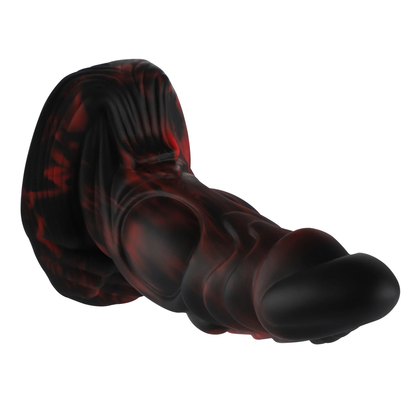 Wildolo Merman Ventouse Dildo 16 cm Noir | Jouet en silicone réaliste pour une stimulation intense et.