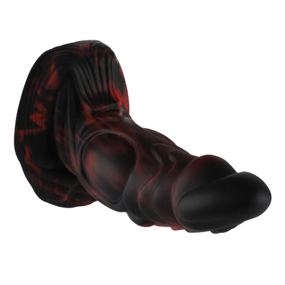 Wildolo Merman Ventouse Dildo 16 cm Noir | Jouet en silicone réaliste pour une stimulation intense et.
