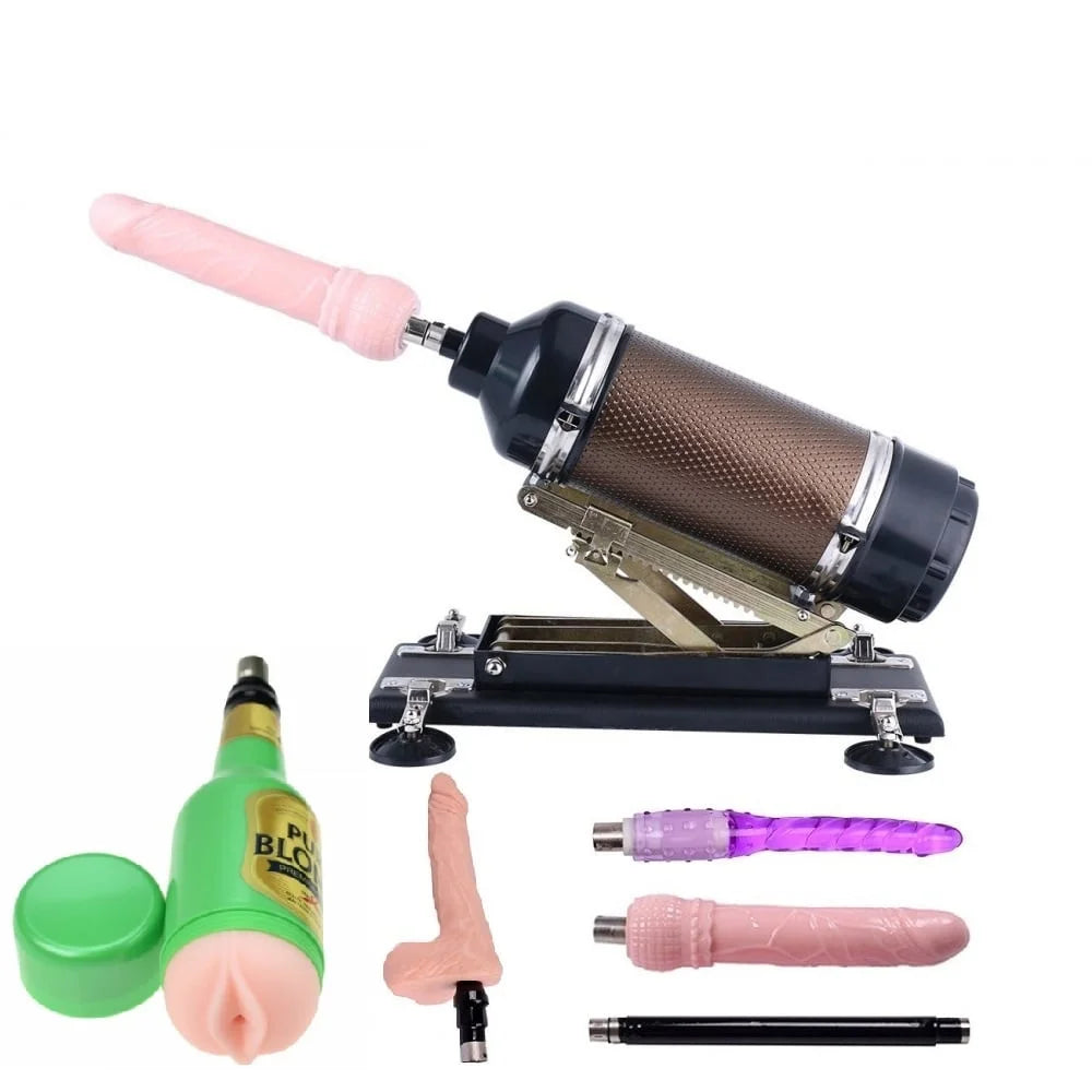 Paquet Boosty Auxfun Basic Sex Machine Meubles sexuels et beaucoup d'extras !