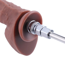 Accessoire de Dildo Épais de 25 CM de Long avec QAC Marron