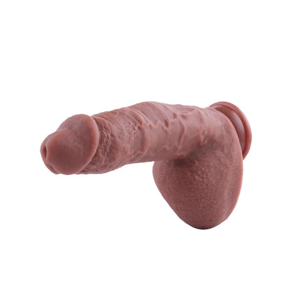Accessoire de Dildo Épais de 25 CM de Long avec QAC Marron