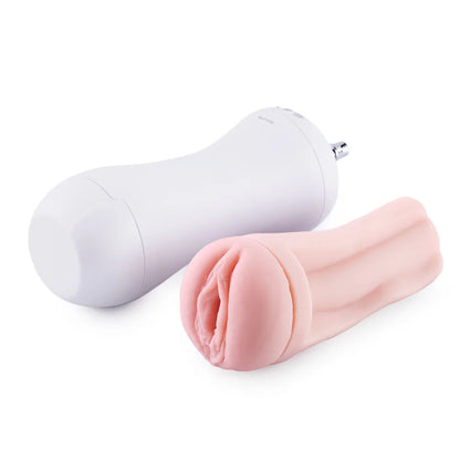 Poche Pussie pour les machines à sexe QAC vagin réaliste avec vibration ! Noir