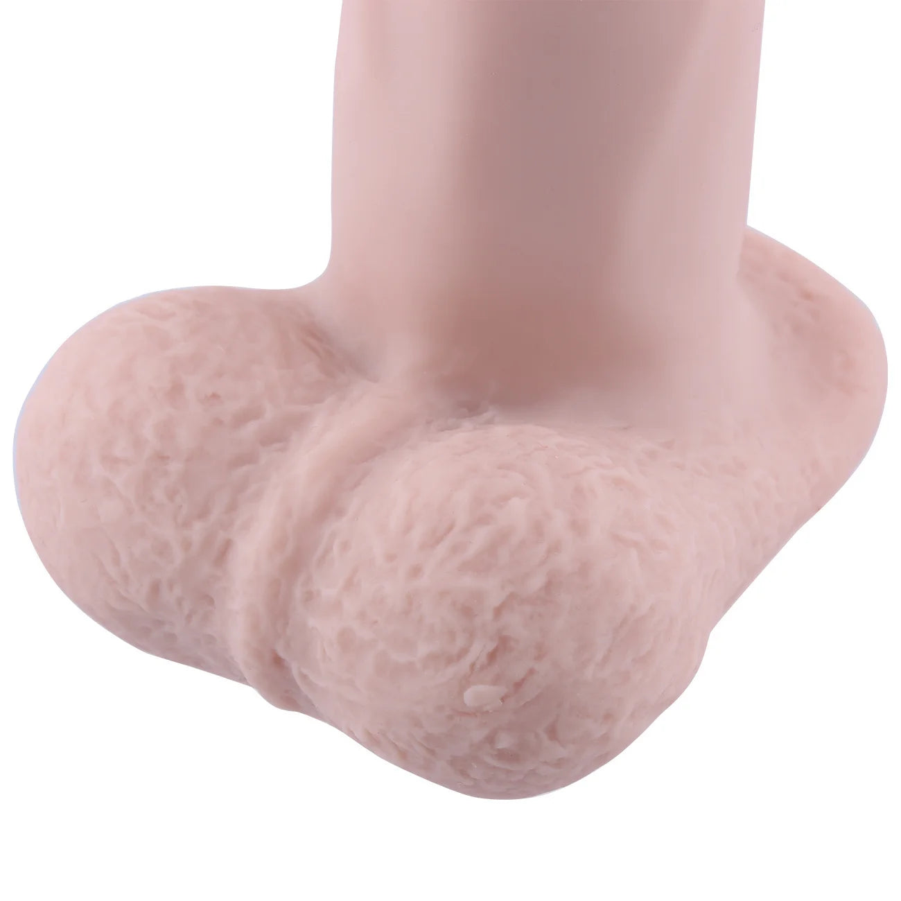 Dildo en silicone Taboo Toys avec QAC 18 cm de long diamètre 5 cm Blanc