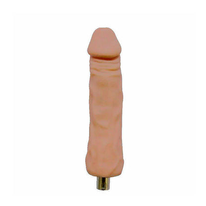 Dildo Flexible 3XLR pour Auxfun Basic Sex Machine Beige 18 cm