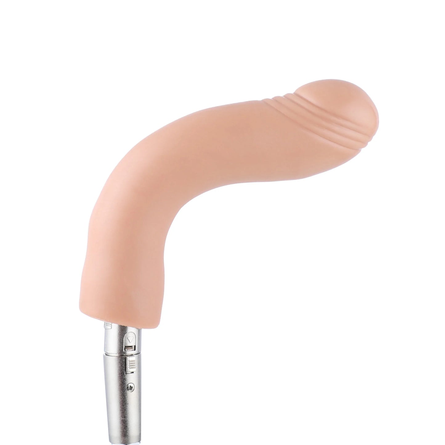 Dildo Flexible 3XLR pour Auxfun Basic Sex Machine Beige