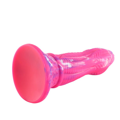 Dildo Anal Fantaisie Extra Large Rose 26 cm - Ventouse Puissante, Plaisir Ultime & Réaliste.