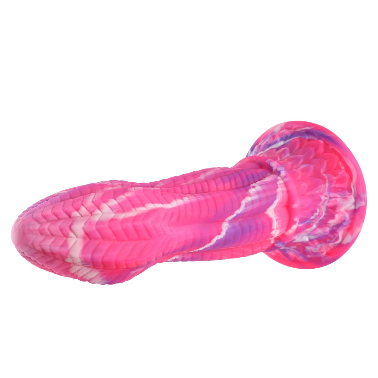 Dildo Anal Fantaisie Extra Large Rose 26 cm - Ventouse Puissante, Plaisir Ultime & Réaliste.