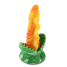 Dildo Mushu de 22 cm avec ventouse puissante | Dildo en silicone réaliste avec stries pour une intensité accrue.