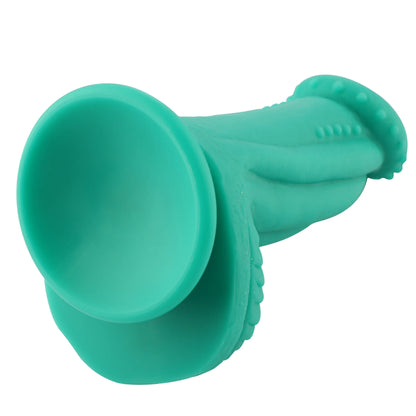 Dildo en silicone avec ventouse Fairy Fantasy Vert 20 cm - Design réaliste, utilisation mains libres, premium.