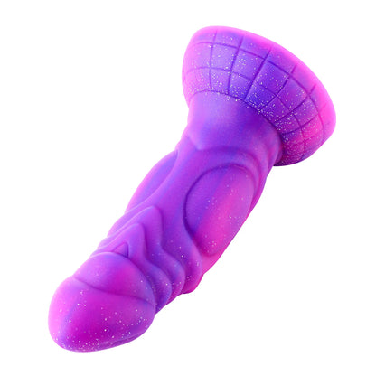 Dildo Merman Fantaisie 18 cm avec Ventouse & Stimulation Supplémentaire - Jouet en Silicone Premium pour Intense.