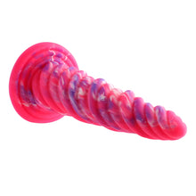 Dildo anal en silicone premium avec design unique, vibration - Plaisir mains libres - 25 cm
