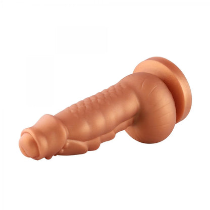Dildo Suction Cup Hippo Fantasy XL 20 cm - Forme Unique, Bosses & Crêtes pour une Stimulation Intense