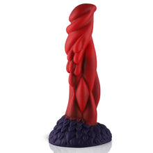 Wildolo Fantasy Ventouse Dildo Nesbu - 21 cm, Rouge | Jouet vibrant en silicone réaliste pour des sensations intenses.