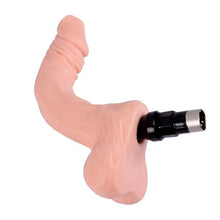 Dildo Flexible Connecteur 3XLR pour la Machine Sexuelle Auxfun Basic