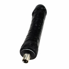 Dildo Noir Extra Large pour la Machine à Sexe Auxfun Basic 3XLR 24 CM