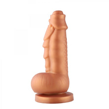 Dildo Suction Cup Hippo Fantasy XL 20 cm - Forme Unique, Bosses & Crêtes pour une Stimulation Intense