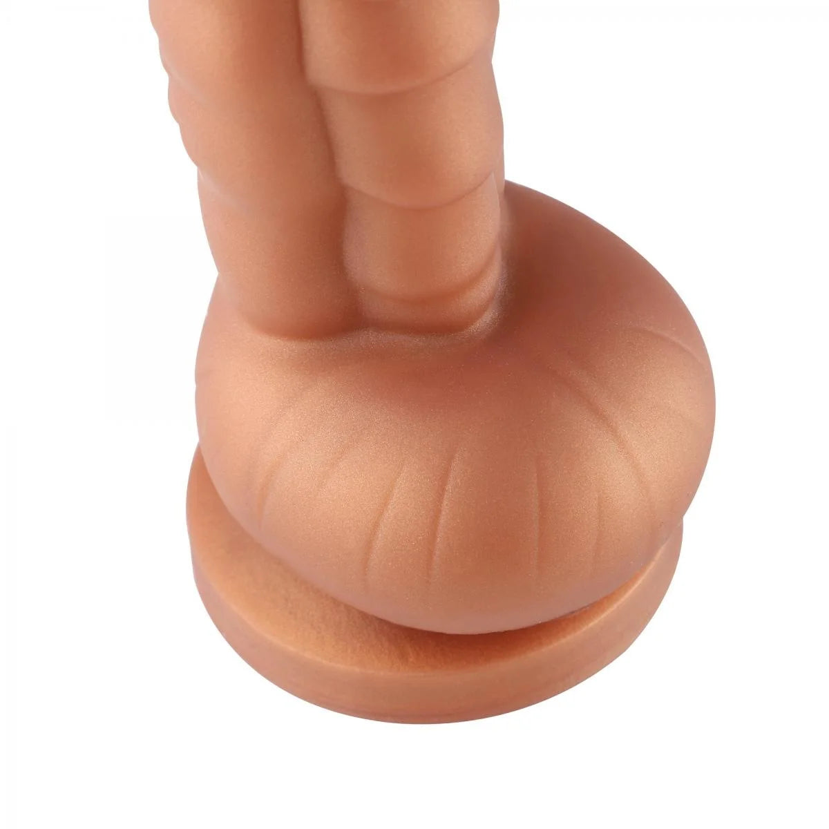 Dildo Suction Cup Hippo Fantasy XL 20 cm - Forme Unique, Bosses & Crêtes pour une Stimulation Intense