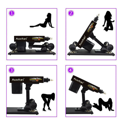 Paquet de machine à sexe de base Auxfun® Rhett pour lui et elle !