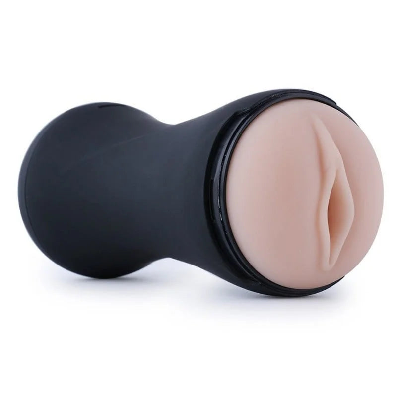 Poche Pussie pour les machines à sexe QAC vagin réaliste avec vibration ! Noir