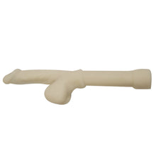 Dildo en silicone réaliste de 145 CM avec ventouse pour poupée sexuelle Judy - Transformez-vous en sexe shemale.