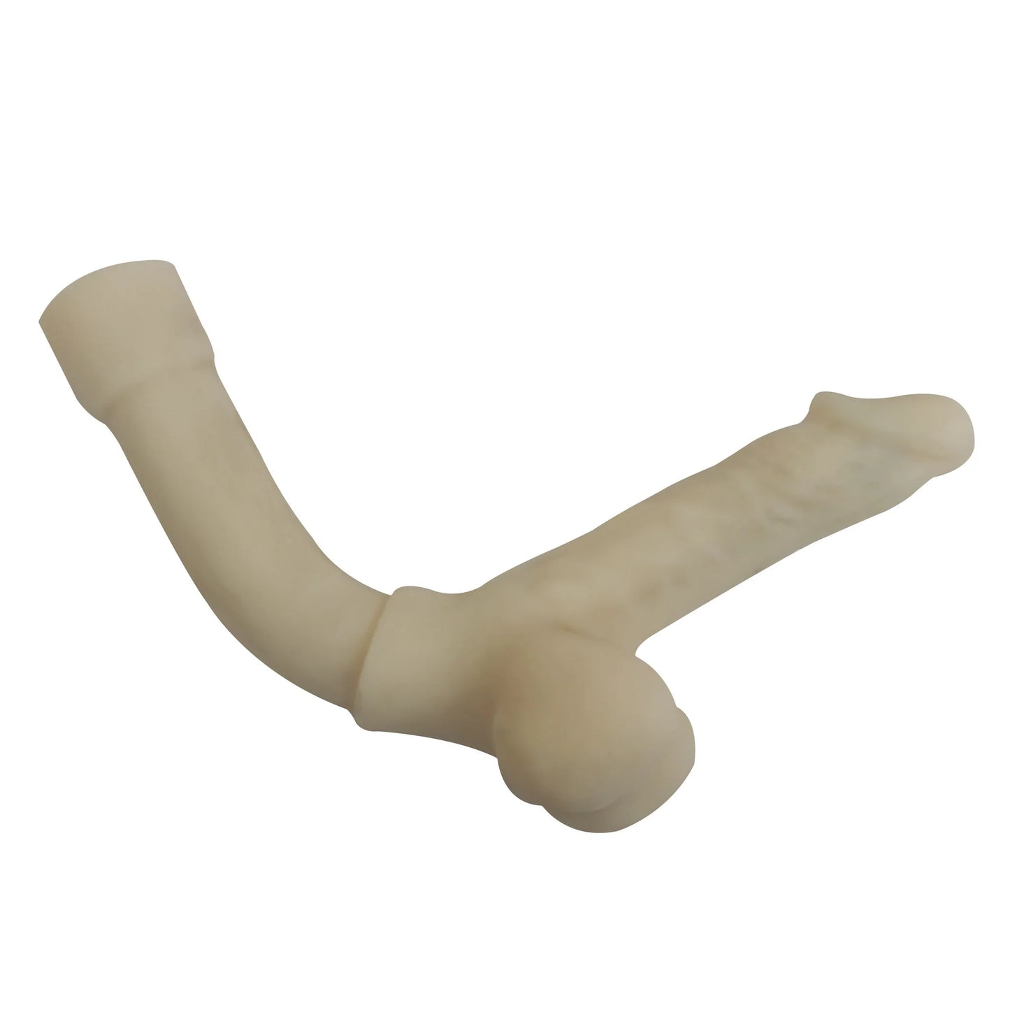 Dildo en silicone réaliste de 145 CM avec ventouse pour poupée sexuelle Judy - Transformez-vous en sexe shemale.