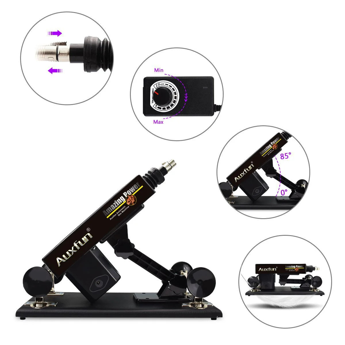 Paquet de Machine à Sexe Auxfun® Basic Brooklyn Pour lui et elle