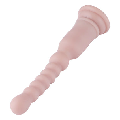 Dildo Anal 3XLR pour Machine Sexuelle Basique Auxfun Beige 21 cm