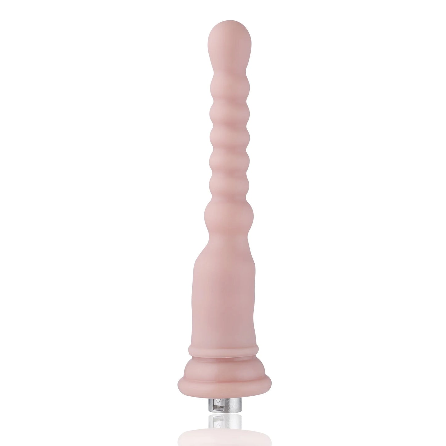 Dildo Anal 3XLR pour Machine Sexuelle Basique Auxfun Beige 21 cm