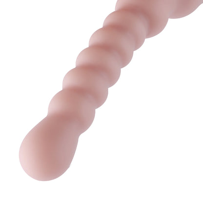 Dildo Anal 3XLR pour Machine Sexuelle Basique Auxfun Beige 21 cm