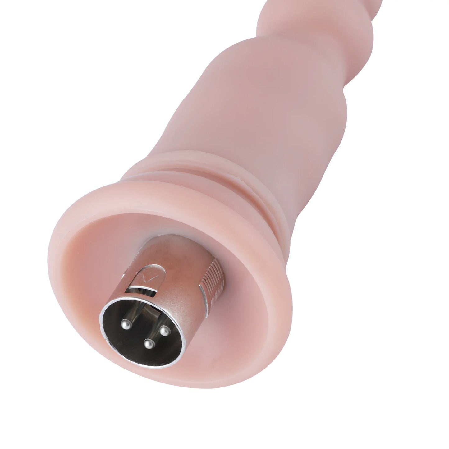 Dildo Anal 3XLR pour Machine Sexuelle Basique Auxfun Beige 21 cm