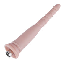 Dildo Anal 3XLR pour Machine à Sexe Basique Auxfun Beige 23,5 cm