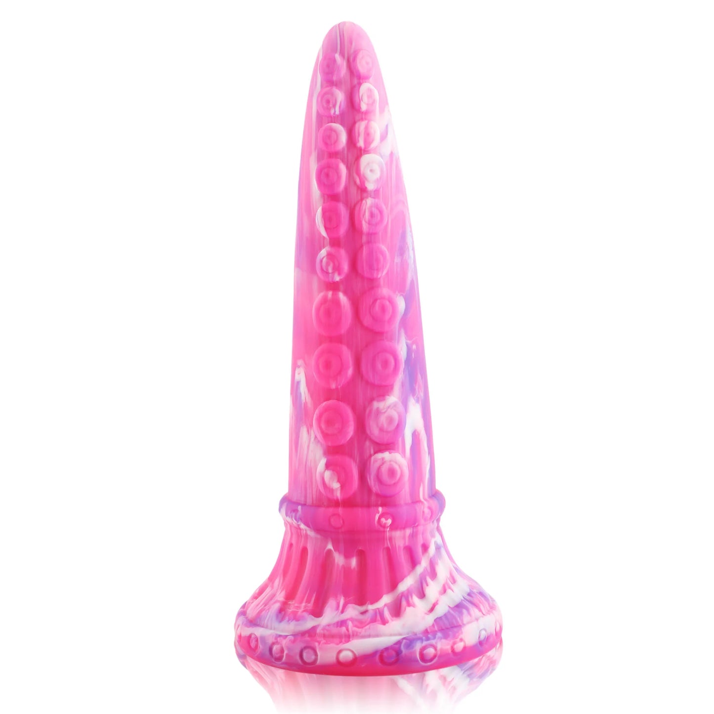 Dildo Fantaisie Ventouse Tentaculaire 25 cm - Silicone Premium, Stimulation du point G & du point P.