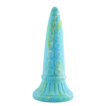 Obtenez des sensations intenses avec le dildo fantaisie à tentacule de 25 cm en silicone premium