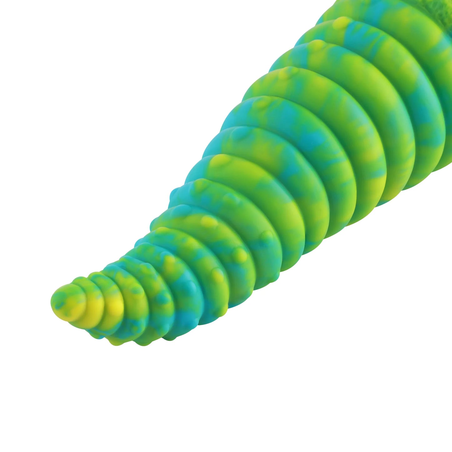 Dildo en silicone avec ventouse phosphorescent de 24 cm - Design réaliste pour un plaisir mains libres
