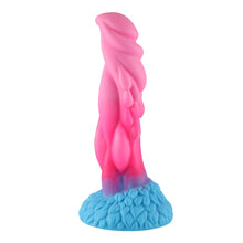Wildolo® Fantasy Suction Cup Dildo Nesbu - 21 cm de longueur, tige extra structurée, plaisir mains libres